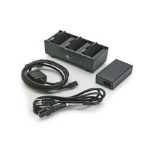 ZEBRA 3SLOT BATT CHARGER PSU+EU CORD FOR...