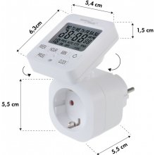 GreenBlue Digital Timer GB605 E 16A IP20