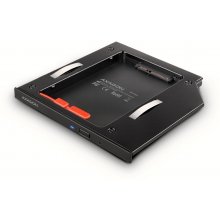 AXAGON RSS-CD09 2.5" SSD/HDD caddy into DVD...