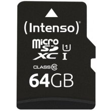 Intenso 3424490 memory card 64 GB MicroSD...