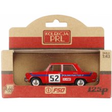 Daffi Vehicle PRL Fiat 126p Rally red