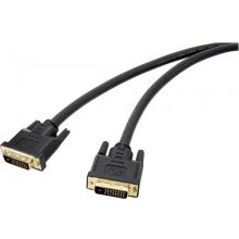 Renkforce RF-4680662 DVI cable 7.5 m Black