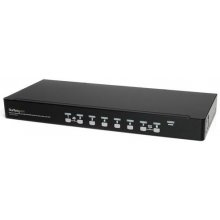 StarTech.com 8 Port 1U Rackmount USB KVM...