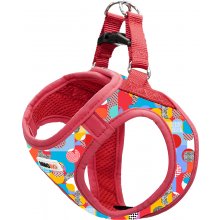 MISOK O pet harness, red/multicolor, L 2023