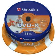 Verbatim 43538 blank DVD 4.7 GB DVD-R 25...
