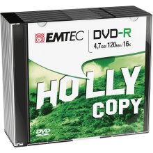 Toorikud Emtec DVD-R 4,7GB 10pcs 16x Slim...