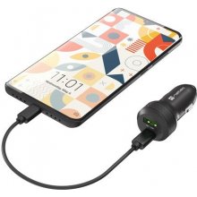 NATEC Car charger 1x USB 1x USB-C QC 3.0