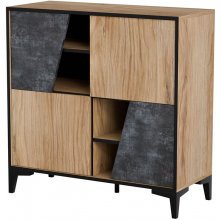 Cama MEBLE Cama 4D bookcase OVO 90x38xH90...