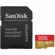 Флешка SanDisk SD MicroSD Card 64GB Extreme...