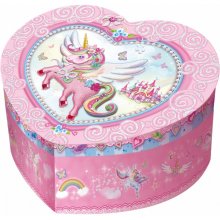 Pulio Pecoware Heart-sha ped muusika box -...