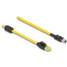 DELOCK 81250 networking cable Black, Yellow...