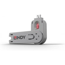 Lindy USB Type A Port Blocker Key, Pink