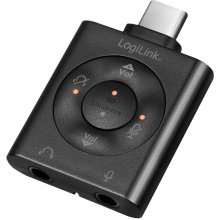 LogiLink USB3.2 audio adapter USB -C/M to...