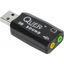 Sound Card QUER 3D Plug&Play 2 channels