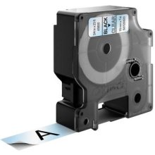 Dymo D1 Standard - Black on Transparent -...