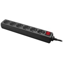 Logilink LPS202B power extension 1.4 m 6 AC...