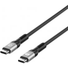 Manhattan USB-C Male to USB-C Male, 2 m (7...