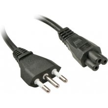 Lindy 2m, CEI23-16-VII - IEC 320 C5 Black C5...