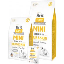 Brit Care Mini Hair&Skin Salmon&Herring -...