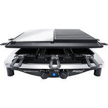 STEBA Raclette Stell Deluxe RC 8 silver...