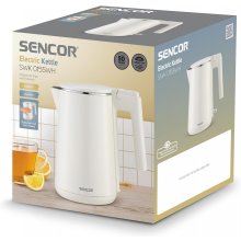 Sencor Double wall kettle, white