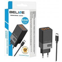 Beline Charger 65W GaN 2xUSB-C +USB-A +...