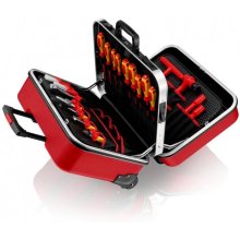 KNIPEX 98 99 15 tool storage case Black, Red...