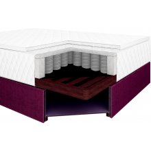 Home4you Continental bed LEVI 120x200cm...