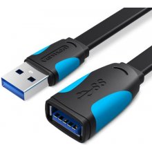 Vention Flat USB3.0 Extension Cable 2M Black