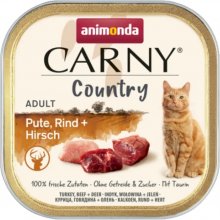 Animonda Country Cat adult veis+kalkun+põder...