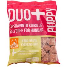 MUSH DUO+ KUTSIKA TÄISSÖÖT KANA/VEIS 1KG