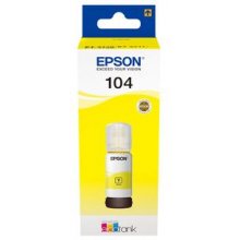 Тонер Epson Tintenbehälter 104 yellow T00P4