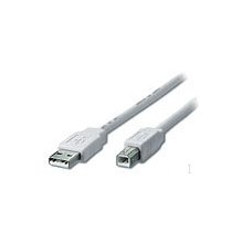 Equip USB Kabel 2.0 A-B St/St 5.0m...