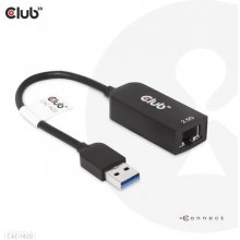 Club 3D CLUB3D USB 3.2 Gen1 Type A to RJ45...