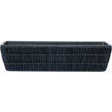 Home4you Lillekast WICKER 60x19xH15cm, must