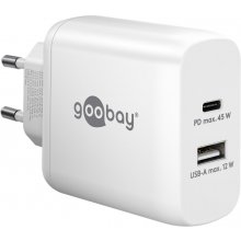 Goobay | USB-C PD Dual Fast Charger (45 W) |...