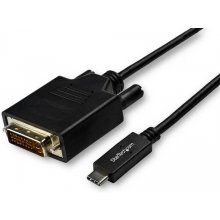 StarTech 3M USB-C TO DVI CABLE - чёрный