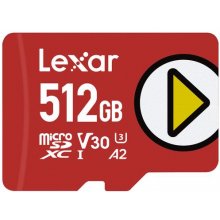 Lexar PLAY microSDXC UHS-I Card 512 GB Class...