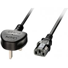 Lindy IEC-Netzkabel UK IEC-320 C13 5A 3 Pin...