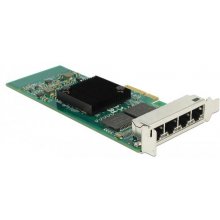 Delock PCI Express x4 Karte 4x RJ45 Gigabit...