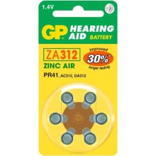 GP Batteries Hearing Aid ZA312 Single-use...