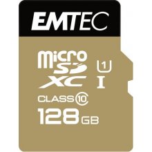 Флешка Emtec microSD Class10 Gold+ 128GB