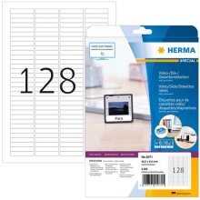 HERMA Dia-Etiketten A4 weiß 43,2x8,5 mm...