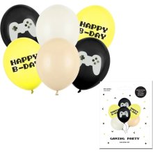 PartyDeco Latex Balloon Set – 6 pcs, 30 cm...