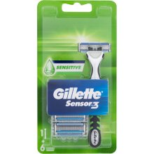 Gillette Sensor3 Sensitive 1Pack - Razor for...
