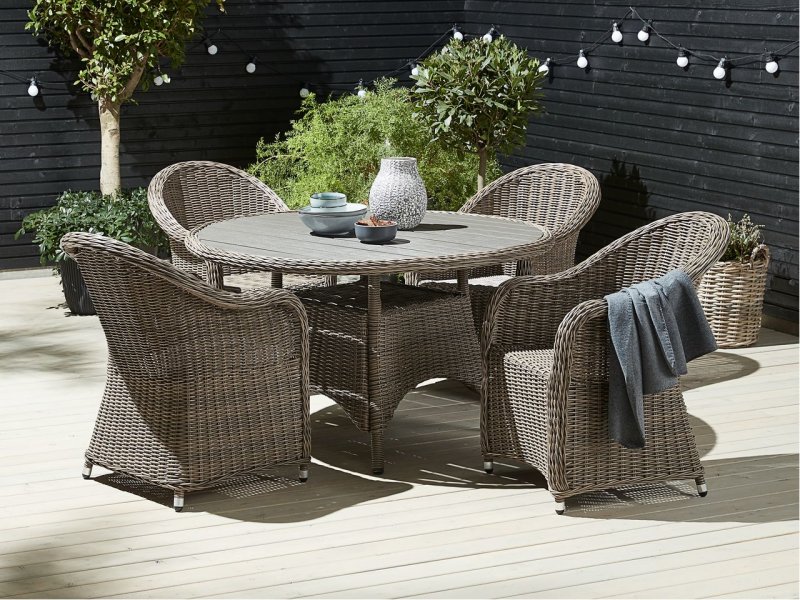 Rattan garden furniture deals jysk