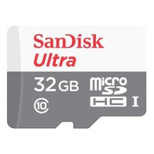 SANDISK 32GB ULTRA MICROSDHC 100MB/S CLASS...