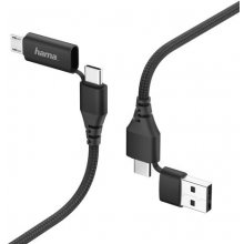 Hama 00183296 USB cable 1.5 m USB 2.0 USB C...