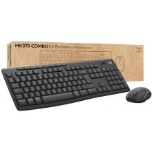 LOGITECH Wireless Keyboard+Mouse MK370 black...