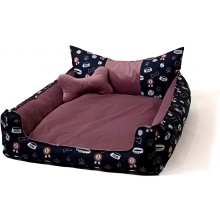 Go Gift Dog and cat bed XL - pink -...